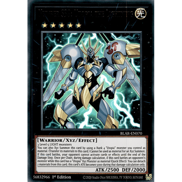Number S39: Utopia the Lightning - BLAR-EN070 - Ultra Rare