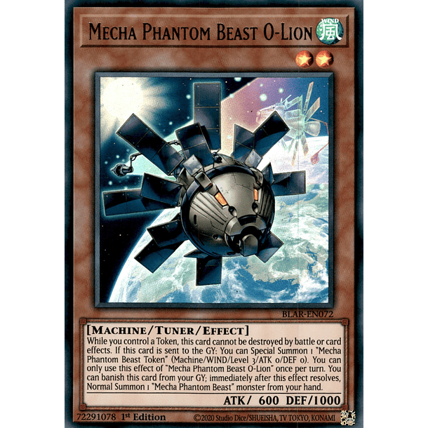 Mecha Phantom Beast O-Lion -BLAR-EN072 - Ultra Rare