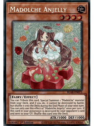 Madolche Anjelly - BLAR-EN073 - Secret Rare