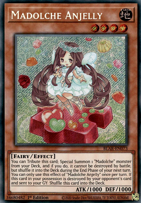 Madolche Anjelly - BLAR-EN073 - Secret Rare