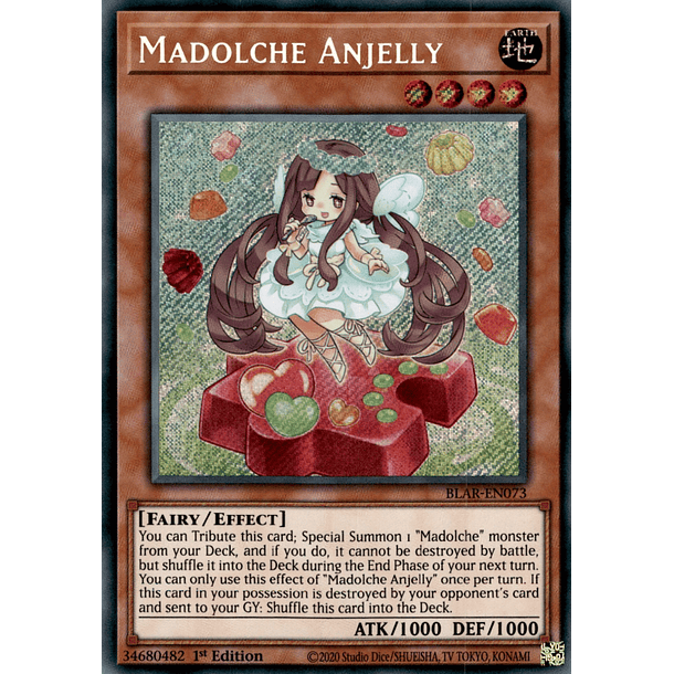 Madolche Anjelly - BLAR-EN073 - Secret Rare
