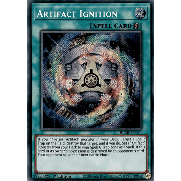 Artifact Ignition - BLAR-EN074 - Secret Rare