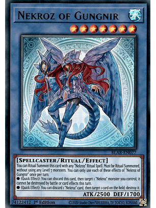 Nekroz of Gungnir - BLAR-EN077 - Ultra Rare
