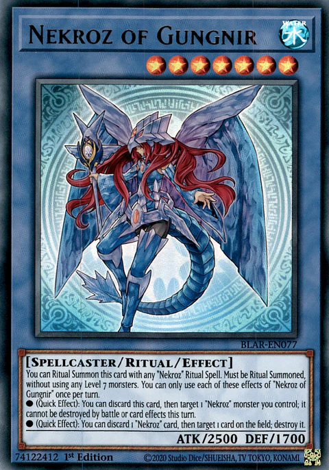Nekroz of Gungnir - BLAR-EN077 - Ultra Rare