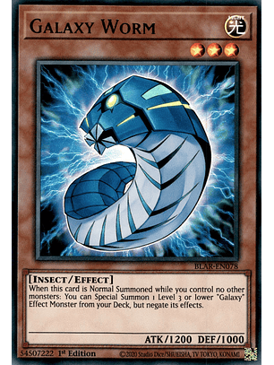 Galaxy Worm - BLAR-EN078 - Ultra Rare