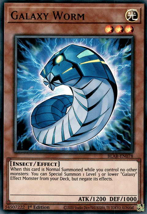 Galaxy Worm - BLAR-EN078 - Ultra Rare