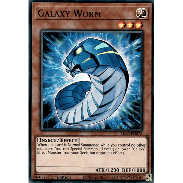 Galaxy Worm - BLAR-EN078 - Ultra Rare