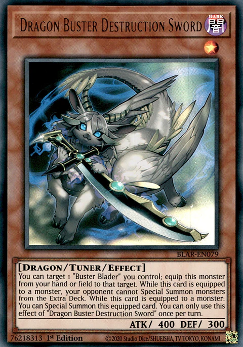 Dragon Buster Destruction Sword - BLAR-EN079 - Ultra Rare