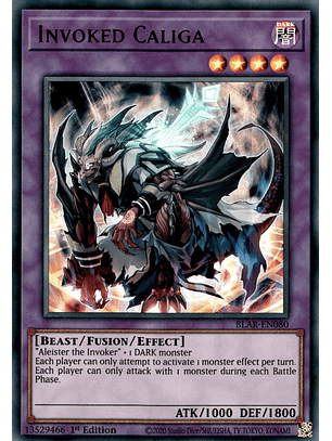 Invoked Caliga - BLAR-EN080 - Ultra Rare