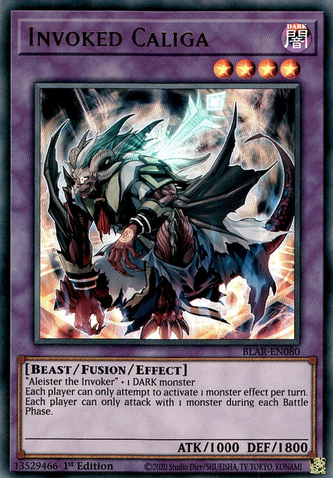 Invoked Caliga - BLAR-EN080 - Ultra Rare