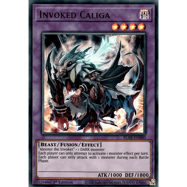 Invoked Caliga - BLAR-EN080 - Ultra Rare
