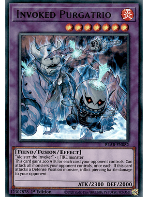 Invoked Purgatrio - BLAR-EN082 - Ultra Rare 