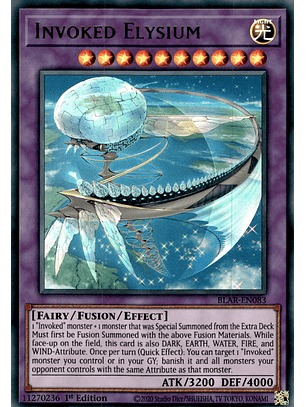 Invoked Elysium - BLAR-EN083 - Ultra Rare