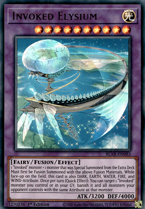 Invoked Elysium - BLAR-EN083 - Ultra Rare