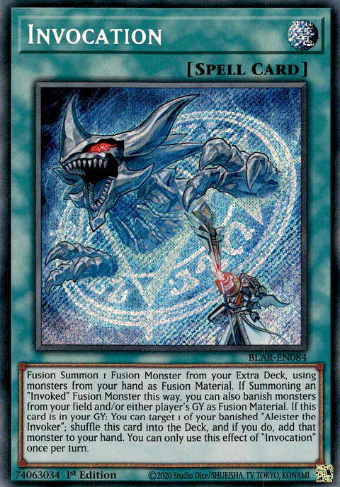 Invocation - BLAR-EN084 - Secret Rare