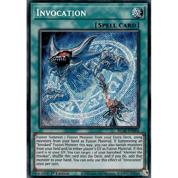 Invocation - BLAR-EN084 - Secret Rare
