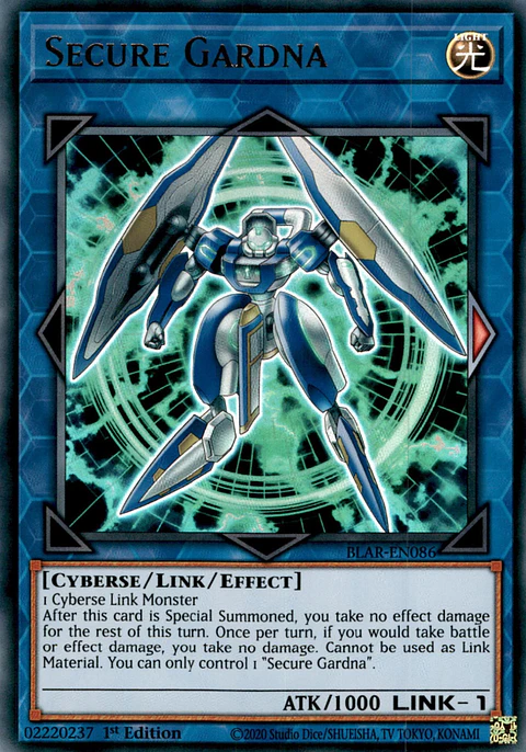Secure Gardna - BLAR-EN086 - Ultra Rare