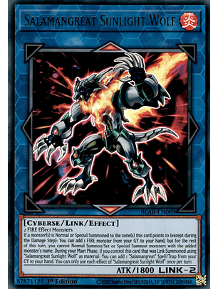 Salamangreat Sunlight Wolf - BLAR-EN089 - Ultra Rare