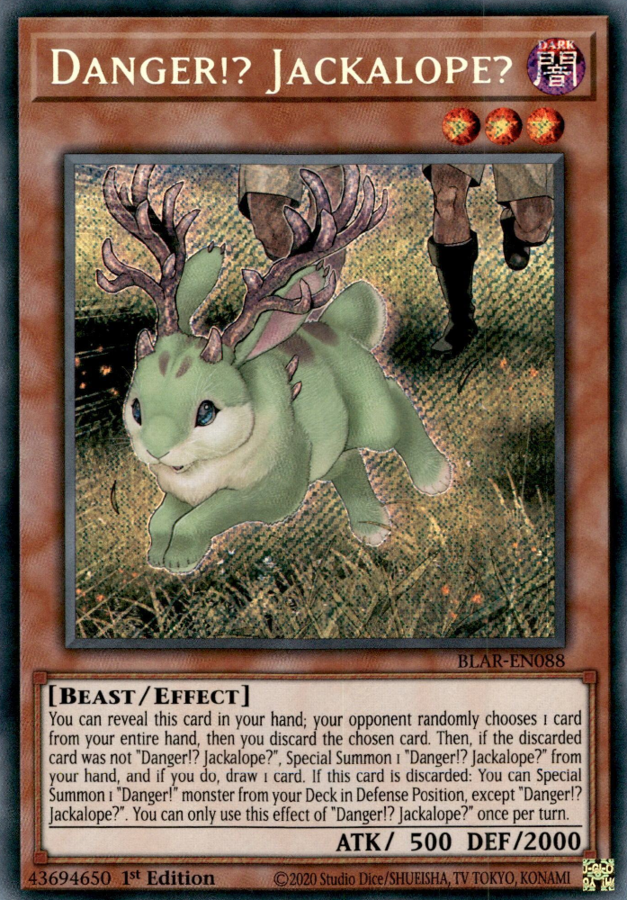 Danger!? Jackalope? - BLAR-EN088 - Secret Rare 1
