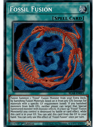 Fossil Fusion - BLAR-EN011 - Secret Rare