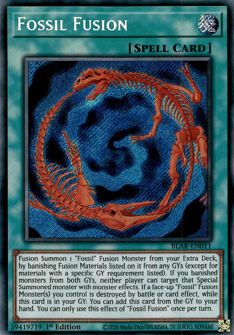 Fossil Fusion - BLAR-EN011 - Secret Rare