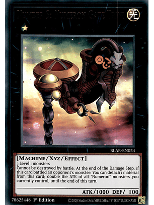 Number 3: Numeron Gate Trini - BLAR-EN024 - Ultra Rare
