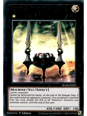 Number 4: Numeron Gate Catvari - BLAR-EN025 - Ultra Rare