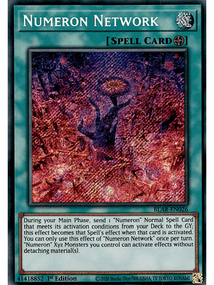 Numeron Network - BLAR-EN026 - Secret Rare