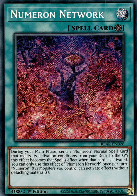 Numeron Network - BLAR-EN026 - Secret Rare