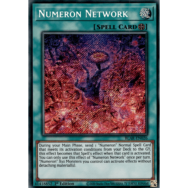 Numeron Network - BLAR-EN026 - Secret Rare