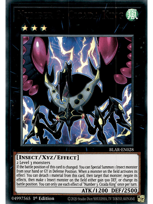 Number 3: Cicada King - BLAR-EN028 - Ultra Rare