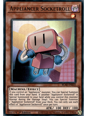 Appliancer Socketroll - BLAR-EN035 - Ultra Rare