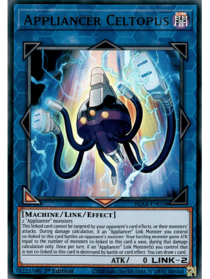 Appliancer Celtopus - BLAR-EN038 - Ultra Rare
