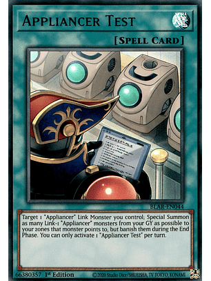 Appliancer Test - BLAR-EN044 - Ultra Rare