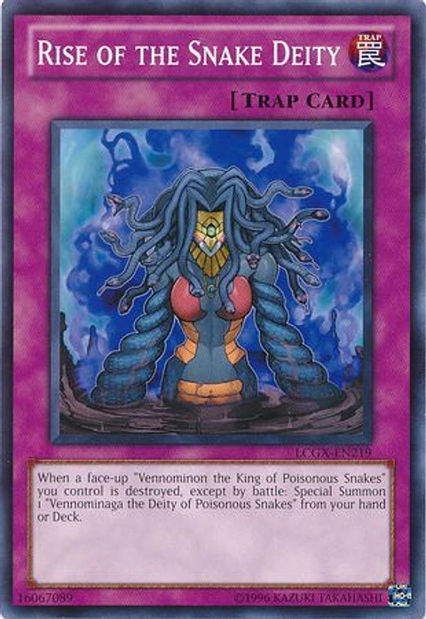 Rise of the Snake Deity - LCGX-EN219 - Common
