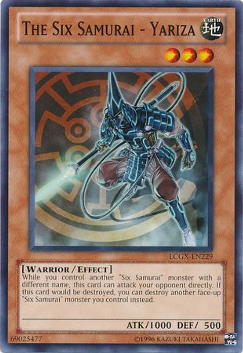 The Six Samurai - Yariza - LCGX-EN229 - Common
