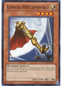 Elemental Hero Captain Gold - LCGX-EN026 - Common