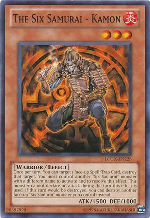 The Six Samurai - Kamon - LCGX-EN228 - Common