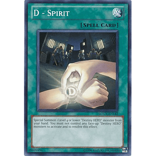 D - Spirit - LCGX-EN142 - Common