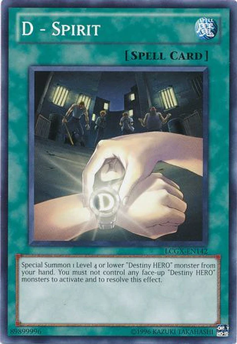 D - Spirit - LCGX-EN142 - Common