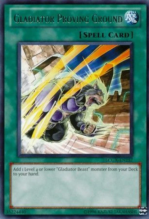 Gladiator Proving Ground - LCGX-EN257 - Rare
