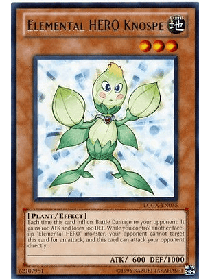 Elemental Hero Knospe - LCGX-EN035 - Rare 