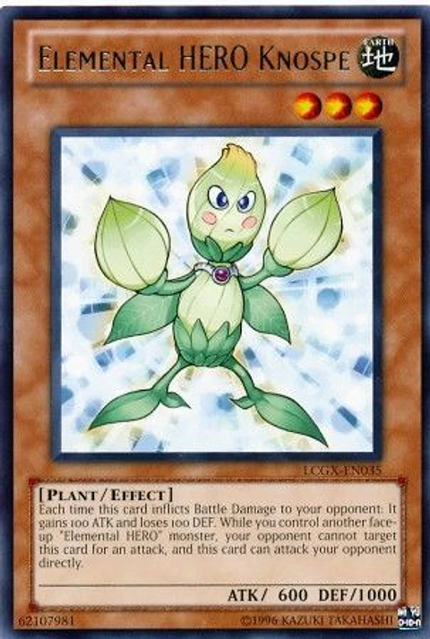 Elemental Hero Knospe - LCGX-EN035 - Rare 