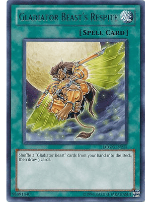 Gladiator Beast's Respite - LCGX-EN254 - Rare