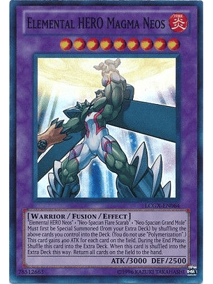 Elemental Hero Magma Neos - LCGX-EN064 - Super Rare