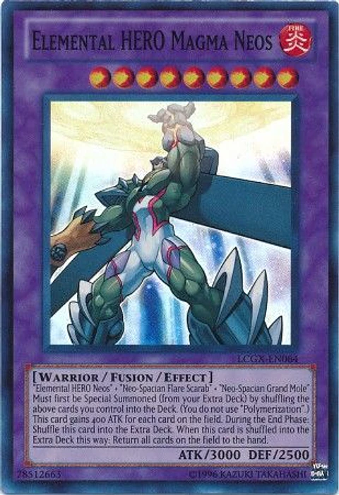 Elemental Hero Magma Neos - LCGX-EN064 - Super Rare
