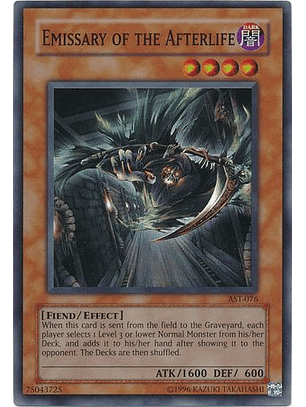 Emissary of the Afterlife - AST-076 - Super Rare 1st Edition