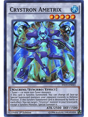 Crystron Ametrix - INOV-EN045 - Super Rare 