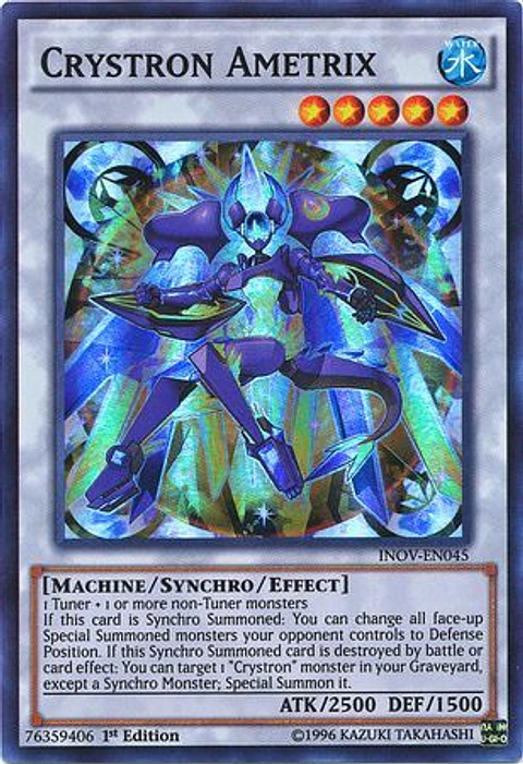 Crystron Ametrix - INOV-EN045 - Super Rare 