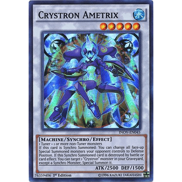 Crystron Ametrix - INOV-EN045 - Super Rare 